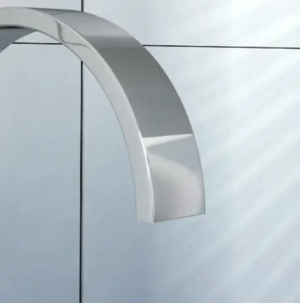 Смеситель для ванны KOHLMAN AXIS CHROME напольный (QF1165N)