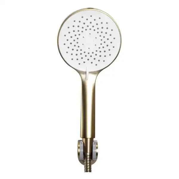 Смеситель для ванны и душа REA  AVALON BRUSHED GOLD настенный с изливом (REA-B2707)