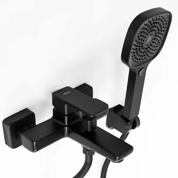 Rea Orix Black Змішувач для ванни, чорний (REA-B5133)