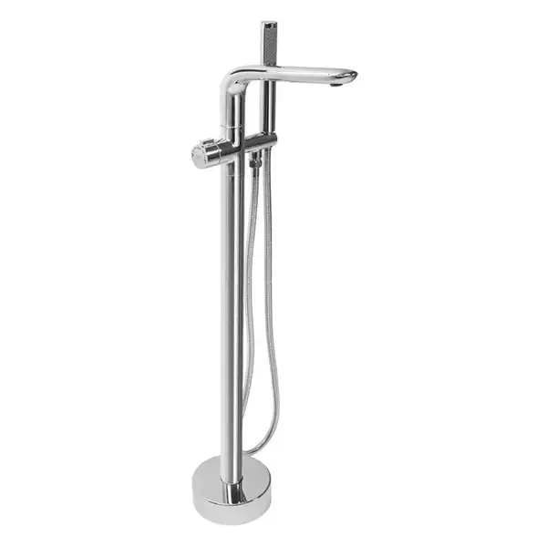 Смеситель для ванны REA CLARK CHROME хром напольный (REA-B5301)