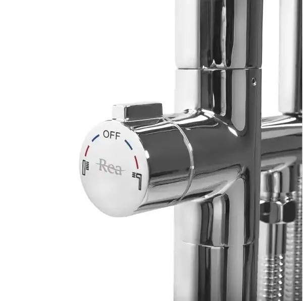 Смеситель для ванны REA CLARK CHROME хром напольный (REA-B5301)