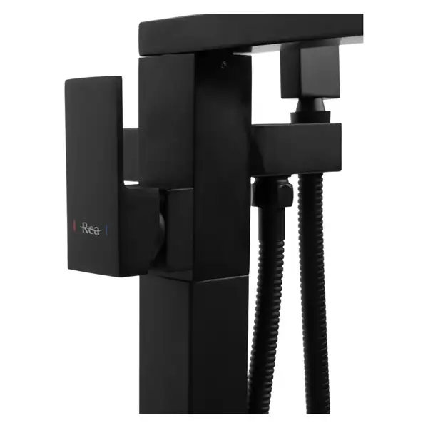 Rea TERY BLACK Смеситель для ванны, черный (REA-B5304)