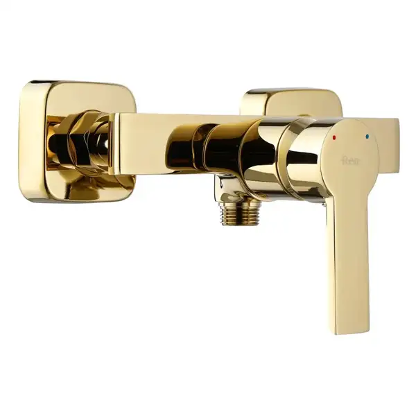 Смеситель для ванны и душа REA ARGUS GOLD  настенный без излива (REA-B6408)