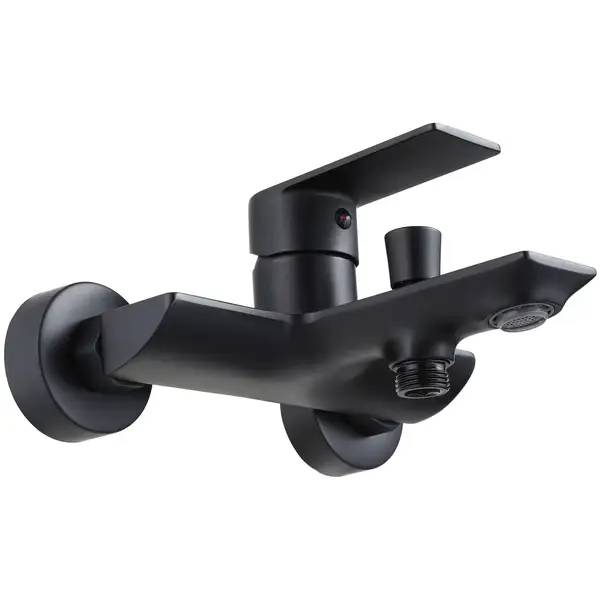 Rea Urban Black Змішувач для ванни та душу, чорний (REA-B9910)