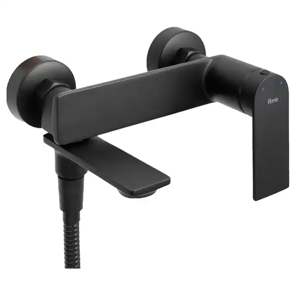 Rea Storm Black Змішувач для ванни, чорний (REA-B9989)