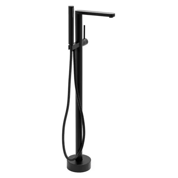 Змішувач для ванни Yoka ASPEN BLACK чорний підлоговий (BP.ASPEN BLK)