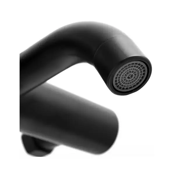 Змішувач для ванни Yoka SUNTO BLACK черный настенный з виливом (BP.SUNTO-BLK)