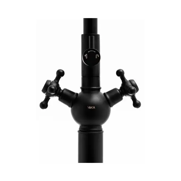 Змішувач для ванни Yoka VIENNA BLACK чорний підлоговий (BP.VIENNA BLK)