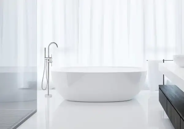 Змішувач для ванни YOKA SPA CHROME підлоговий (BS.SPA)