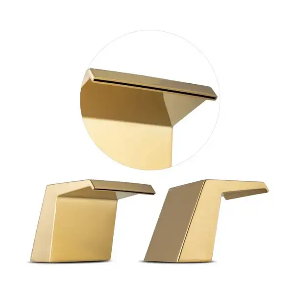 Змішувач для ванни Yoka TRIO GOLD трикомпонентний на борт ванни (BW.TRIO GLD)