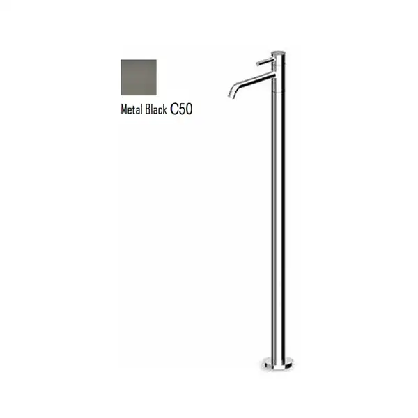 Змішувач окремий для ванни Zucchetti Pan, Metal Black (ZP6251.C50)