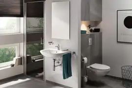 Ванна кімната з колекцією кераміки Bau