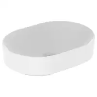 Geberit VariForm Раковина накладная, эллиптическая, белая (500.774.01.2)