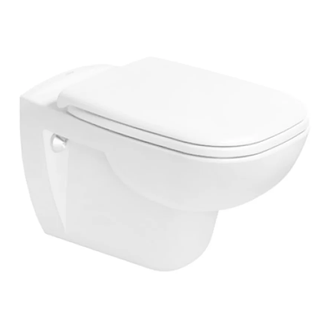 Унитаз подвесной Duravit D-Code + сиденье с крышкой (45351900A1) фото 1 Aquada.com.ua