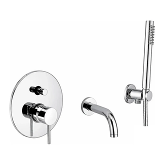 Paffoni Shower Душевая система, хром (KITLIG015CR175)