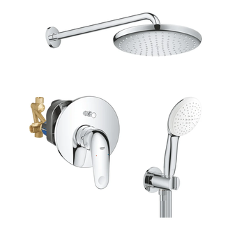 Grohe Euroeco Душевая система, хром (ua2939200l)