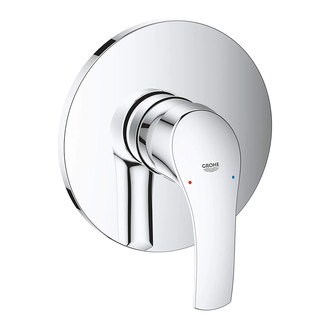 GROHE Одноважільний змішувач на 1 вихід Eurosmart  (24042002) фото 3 Aquada.com.ua