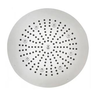 Верхній душ Bossini Dream-Oki RGB Lights Cromotherapy d = 470, хром (H37457000030016)