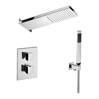 Paffoni Shower Душевая система, хром (KITLEQ519CRM520)