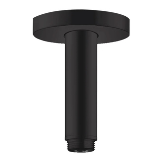 Держатель верхнего душа Hansgrohe h10 см (цвет - чёрный матовый) (27393670) фото 1 Aquada.com.ua