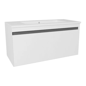 Тумба с раковиной 80 см Devit Up, белый (0W21120W) фото 1 Aquada.com.ua