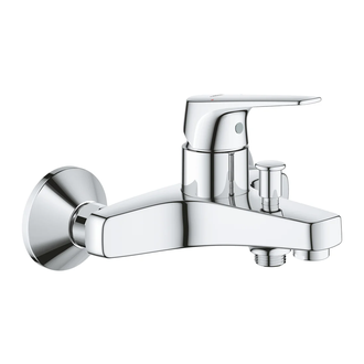 Смеситель для ванны Grohe BauFlow (цвет - хром) (23601000) фото 1 Aquada.com.ua