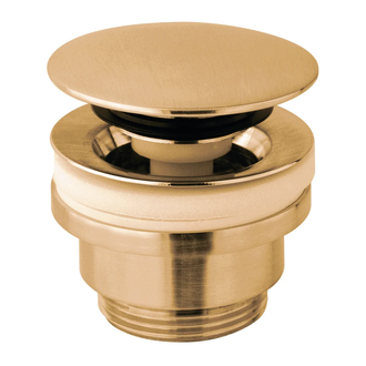 Донный клапан Clic-Clac Paffoni Light (цвет - Honey gold spazzolato / Матовое медовое золото) (ZSCA050HGSP)