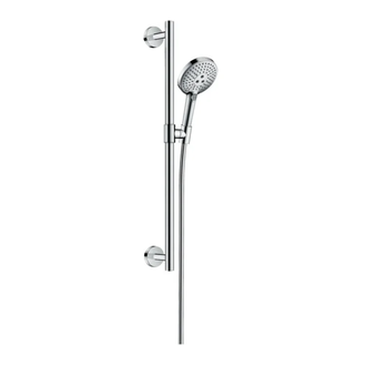 Душевой гарнитур Hansgrohe Raindance Select S 120 / Unica Comfort (цвет - хром/белый) (26320400) фото 1 Aquada.com.ua