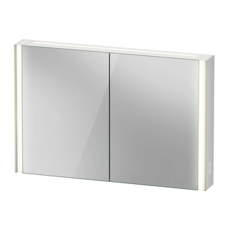 Зеркальный шкафчик с LED подсветкой Duravit XViu 122 х 15,6 х h80 см, версия «icon» (XV71440B1B1) фото 1 Aquada.com.ua