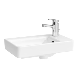 Маленькая (мини) раковина 48 х 28 см Laufen Pro S, отверстие под смеситель справа (H8159540001041) фото 1 Aquada.com.ua