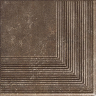 Сходинка кутова Ilario Brown 30x30 код 4740 Ceramika Paradyz (Z---300X300-1-ILAR.BRSN-2)
