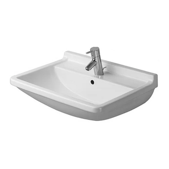 Раковина Duravit Starck 3 65х48,5 см (0300650000) фото 1 Aquada.com.ua