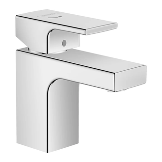 Смеситель для раковины 70 CoolStart Hansgrohe Vernis Shape (цвет - хром), с донным клапаном (71593000) фото 1 Aquada.com.ua