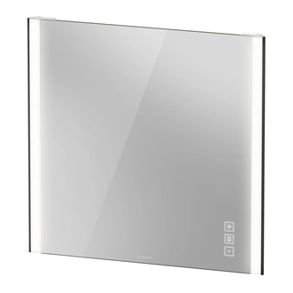 Зеркало с LED подсветкой Duravit XViu 82 х 4 х h80 см, версия "icon" (XV70420B2B2) фото 1 Aquada.com.ua