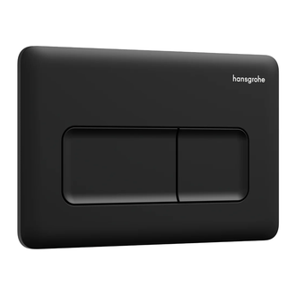 Hansgrohe iFrame Original Q Кнопка змиву, Matt Black (66001670)