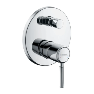 Смеситель для ванны, однорычажный Hansgrohe Talis Classic (цвет - хром) (14145000) фото 1 Aquada.com.ua