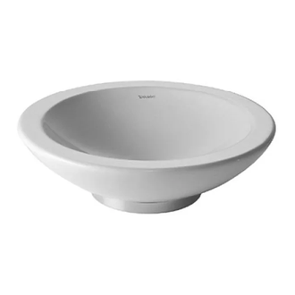 Раковина накладная на столешницу Duravit Bagnella Ø 40 см (451400000) фото 1 Aquada.com.ua