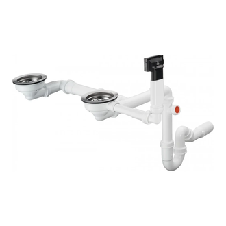 Сифон для мийки Hansgrohe D17-10 (43928000)