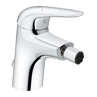 Смеситель однорычажный для биде Grohe Eurostyle Solid DN 15 S-Size (цвет - хром) без донного клапана (23721003) фото 1 Aquada.com.ua