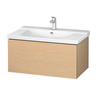 Тумба для раковины подвесная 820х481 мм Duravit L-cube дуб брашированный (LC614712) фото 1 Aquada.com.ua
