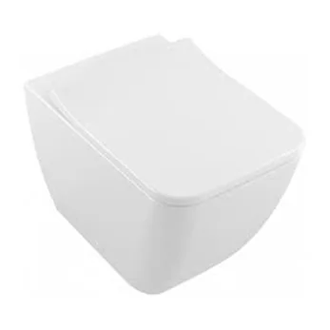 VILLEROY & BOCH VENTICELLO унитаз 37,5*56см Rimless, напольный, DirectFlush, цвет белый альпин С+ (4613R0R1) фото 1 Aquada.com.ua