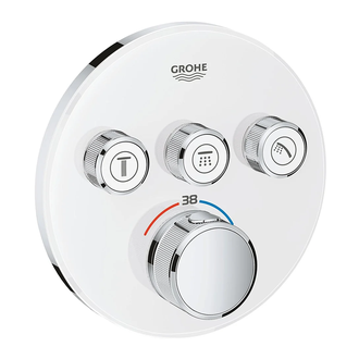 GROHE Термостат прихованого монтажу з 3-ма кнопками керування GROHTHERM SMARTCONTROL (29904LS0) (29904LS0) фото 1 Aquada.com.ua