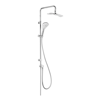 Fizz Dual Shower System 6709105-00 верхній душ+ручний душ, хром Kludi НІМЕЧЧИНА