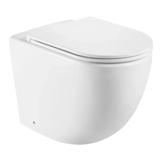 MIXXUS PREMIUM ELLIPSE-0701-T1 Унитаз напольный, белый (MP6593)