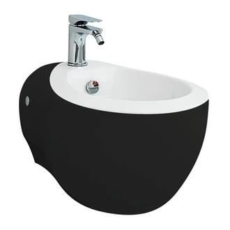 ARTCERAM Биде подвесное ArtCeram Blend, черный (BLB001 01; 50) фото 1 Aquada.com.ua