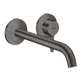 Змішувач для умивальника Axor One 220 зі стіни, Brushed Black Chrome (48120340)