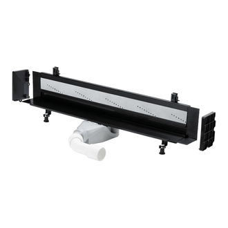 VIEGA ADVANTIX VARIO душевой лоток для пристенного монтажа высота 70мм, 300-1200мм (736736) фото 1 Aquada.com.ua