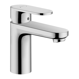Смеситель для раковины 100 Hansgrohe Vernis Blend (цвет - хром), с донным клапаном (71551000) фото 1 Aquada.com.ua