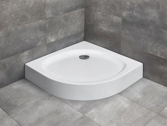 Radaway Patmos A Compact Душовий піддон 80x80 см, білий (4S88155-05)