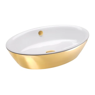Раковина накладная на столешницу Catalano Gold & Silver 60 х 42 см (160VLNBO) фото 1 Aquada.com.ua